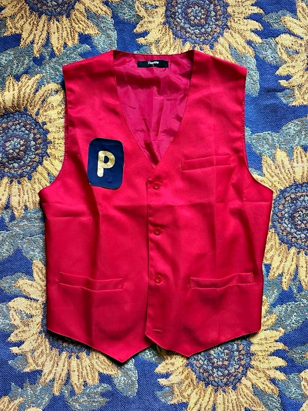 Halloween costume! Funny Drake and Josh movie theater uniform vests